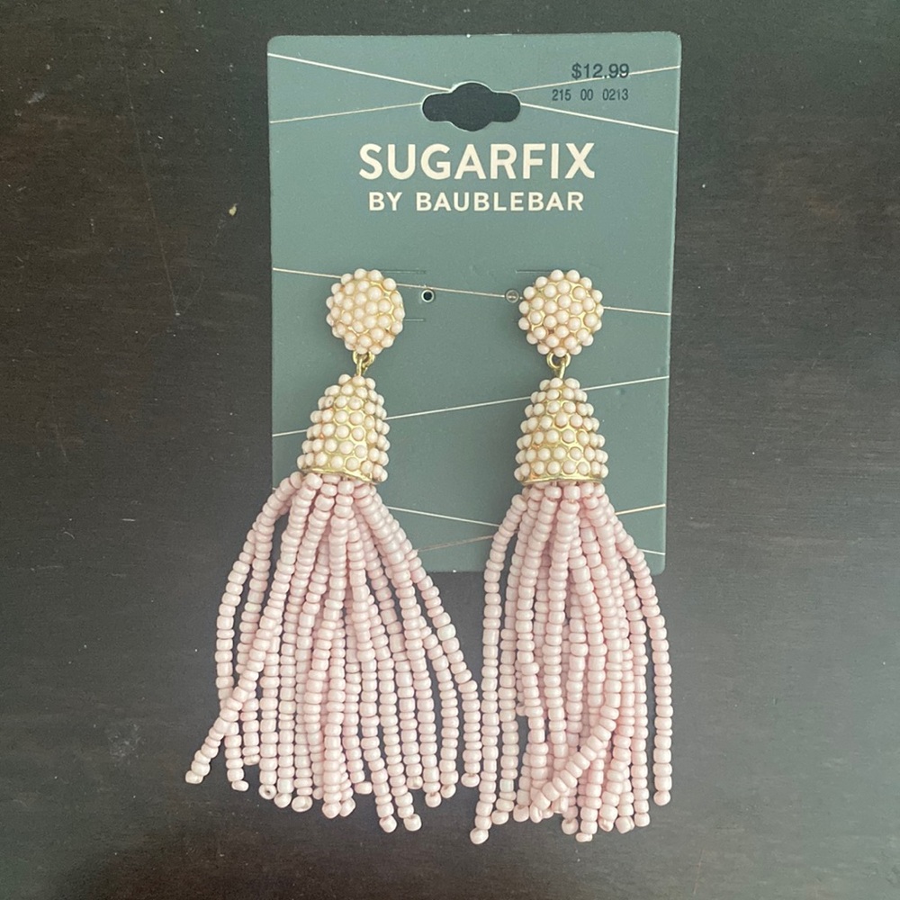 Sugar fix by Bauble Bar Pink Earrings